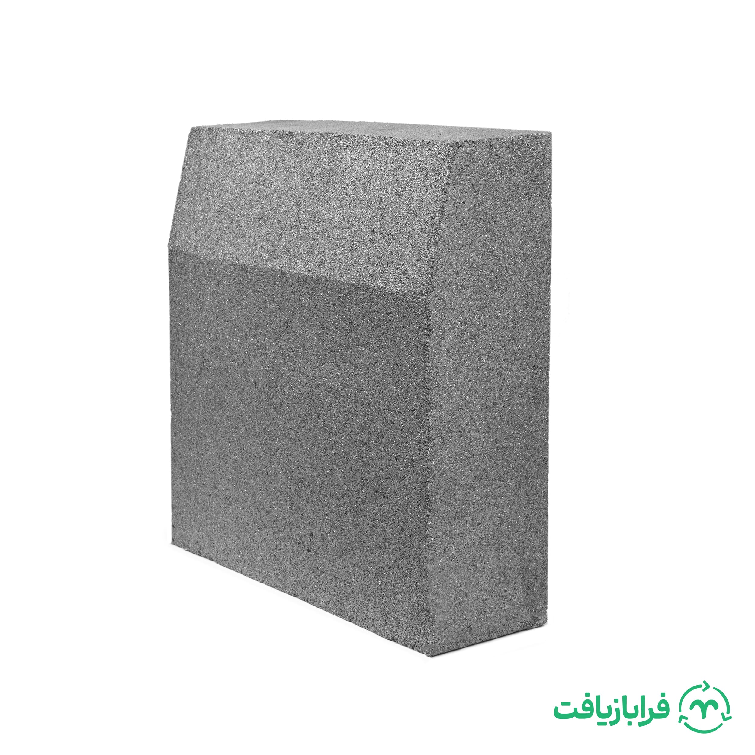 Granulated street curbstone